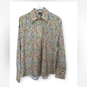 NWOT Simons Multicolor Floral Button-Down Shirt